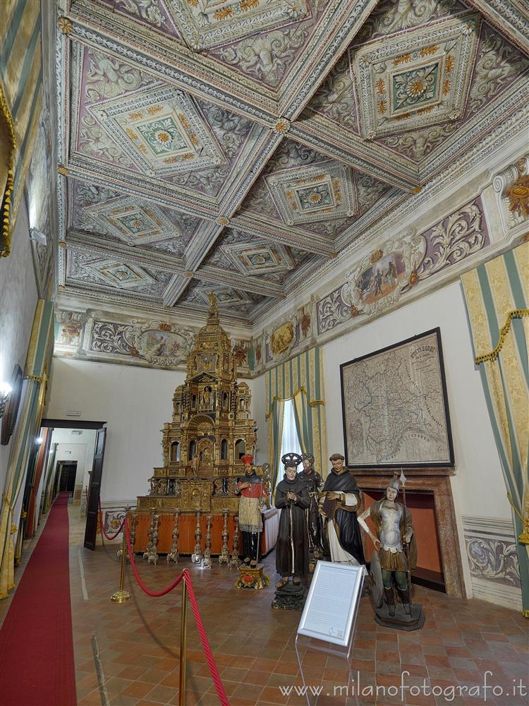 Masserano (Biella) - Sala delle Quattro Virtù cardinali nel Palazzo dei Principi